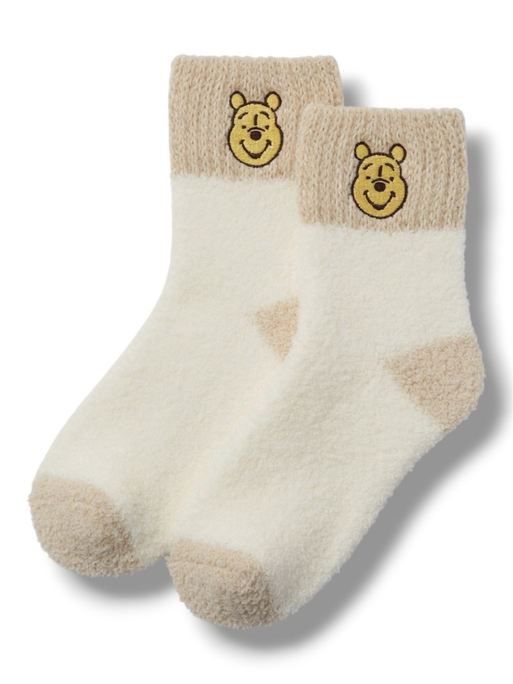 Womens 2-Pack Disney Winnie The Pooh Socks & Slipper Socks Set - NWT - Picture 4 of 4
